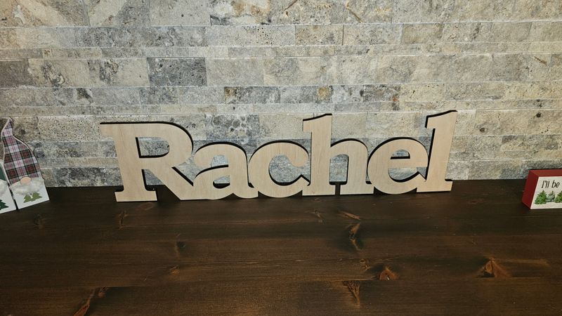 Nursery Name Signs Thick