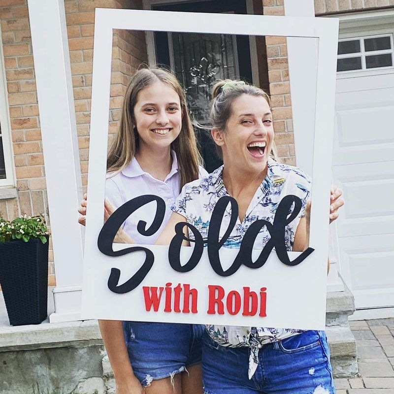 Sold Polaroid-Style Photo Frame