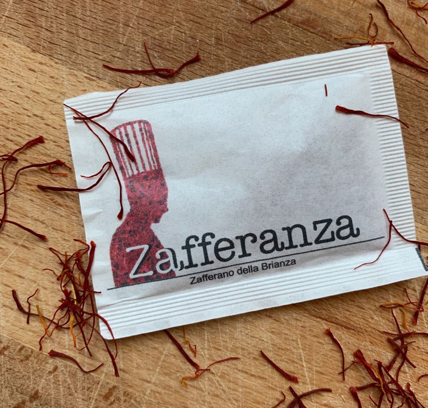 Bustina con zafferano in pistilli, dose per 320 gr di riso