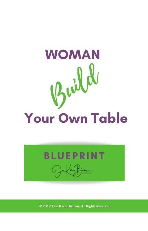 Woman, Build Your Own Table - Digital