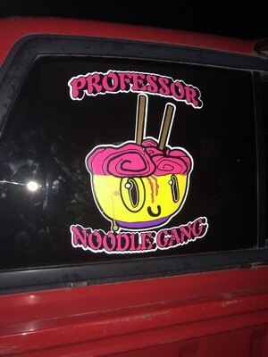 Noodle Car Vinal Stickers