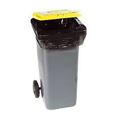 Carton 200 Sacs / Housses poubelle Noir 120 Litres