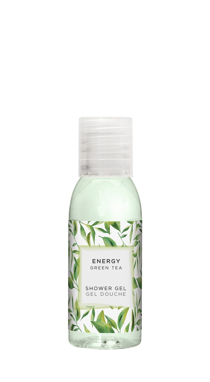 GEL DOUCHE 30 ML ENERGY THE VERT - 450 UNITES