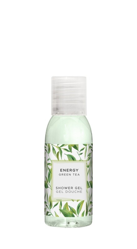 GEL DOUCHE 30 ML ENERGY THE VERT - 450 UNITES