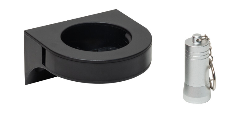 SUPPORT SIMPLE ANTIVOL MAGNETIQUE POUR FLACON 400ML - VENDU PAR 2 SANS CLE