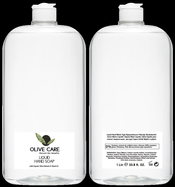 RECHARGE 1 LITRE SAVON MAINS - CARTON DE 9