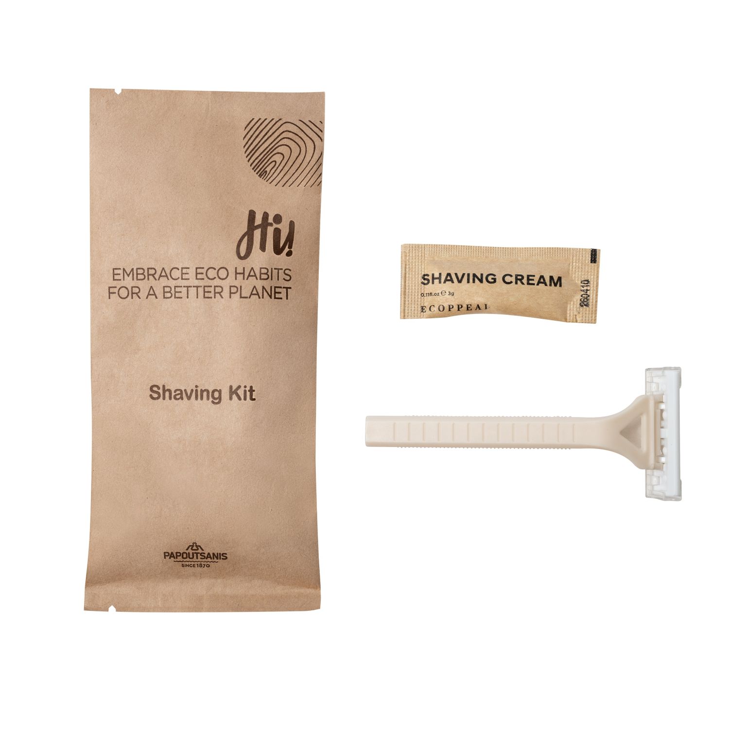 KIT DE RASAGE GAMME KRAFT - 200 UNITES