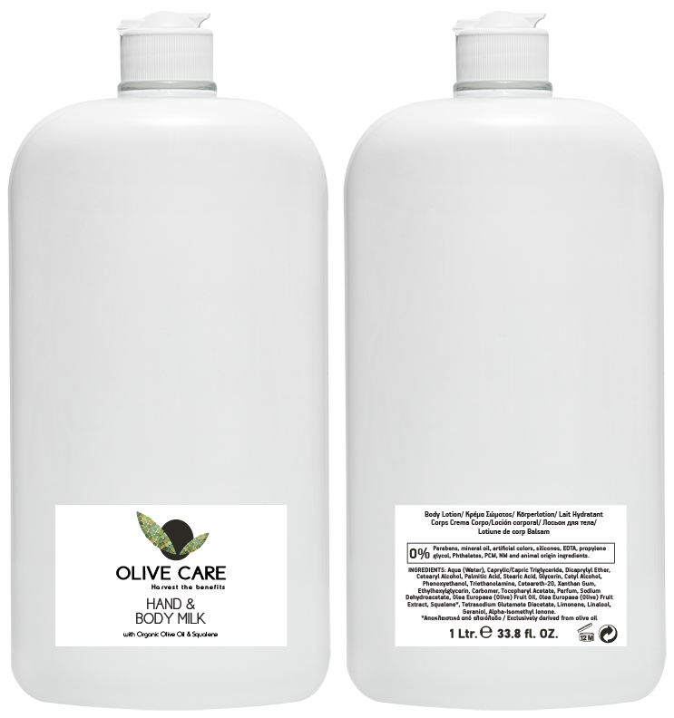RECHARGE 1 LITRE BODY LOTION OLIVE CARE