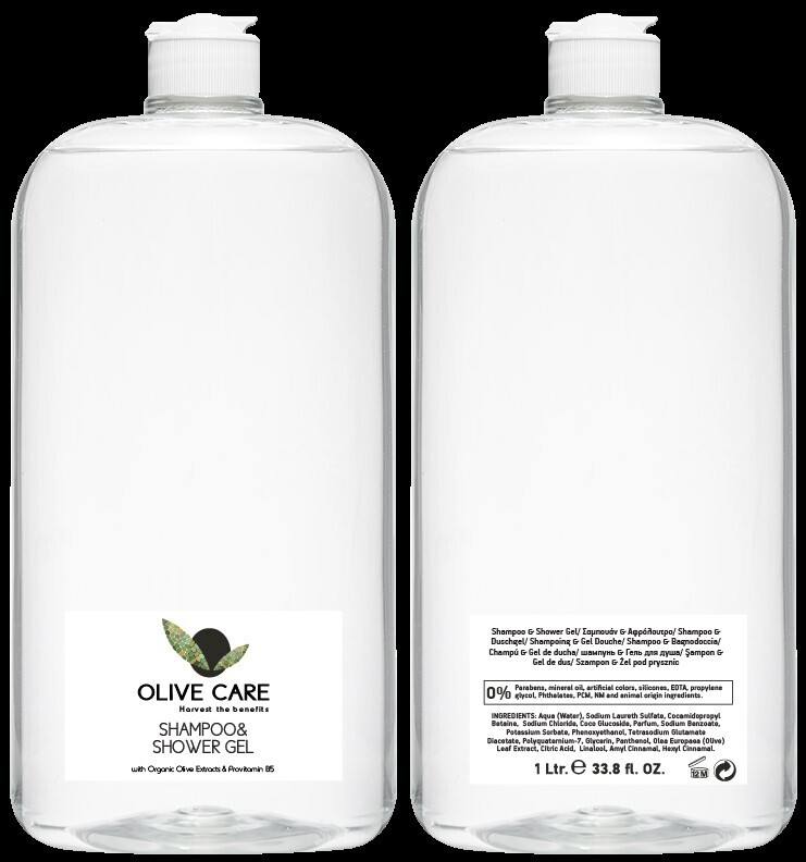 RECHARGE 1,1 LITRE CORPS &amp; CHEVEUX OLIVE CARE