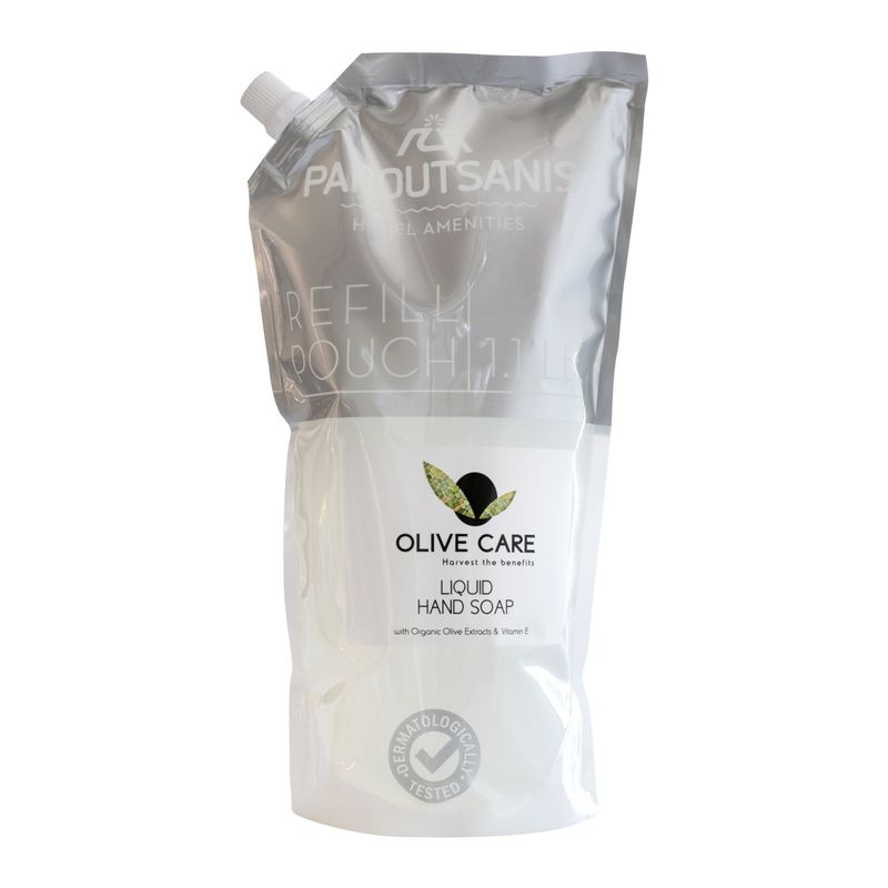 RECHARGE 1,1 LITRE SAVON MAINS OLIVE CARE
