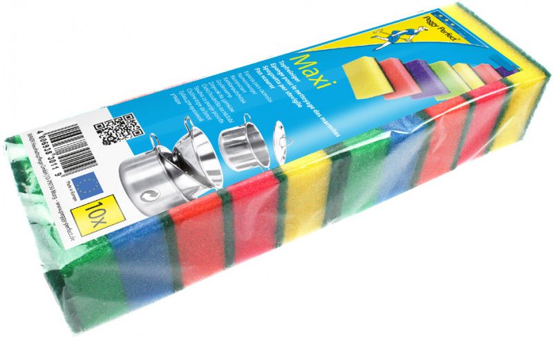 Lot de 10 éponges à récurer