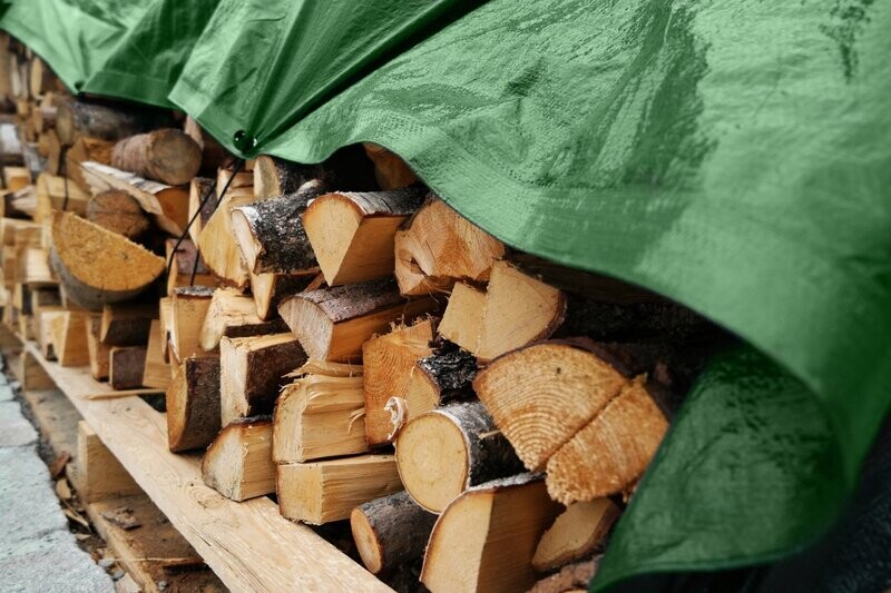 Bâche spéciale bois légère