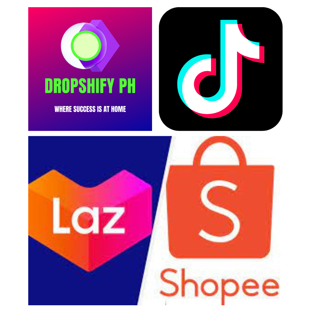 Dropshipping on Facebook, Shopee, Lazada and  Tiktok (click the box below to choose an online shop)