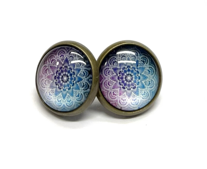 Purple Mandala Boot Loot For Blundstones