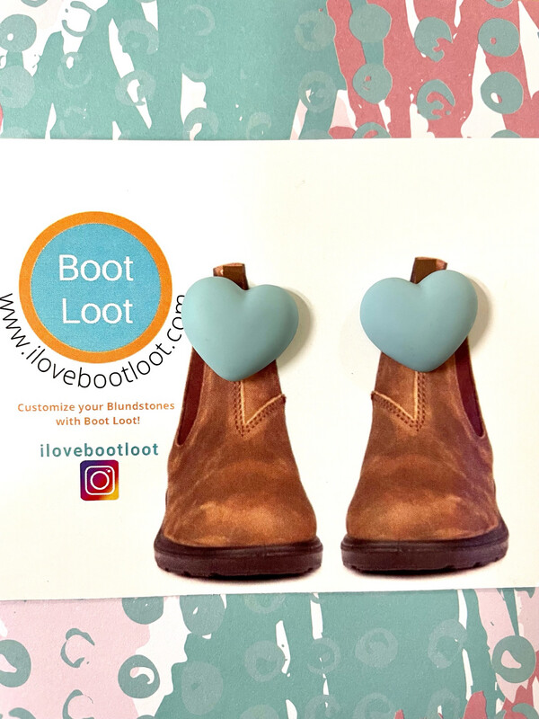 Giant Blue Heart Boot Loot For Blundstones