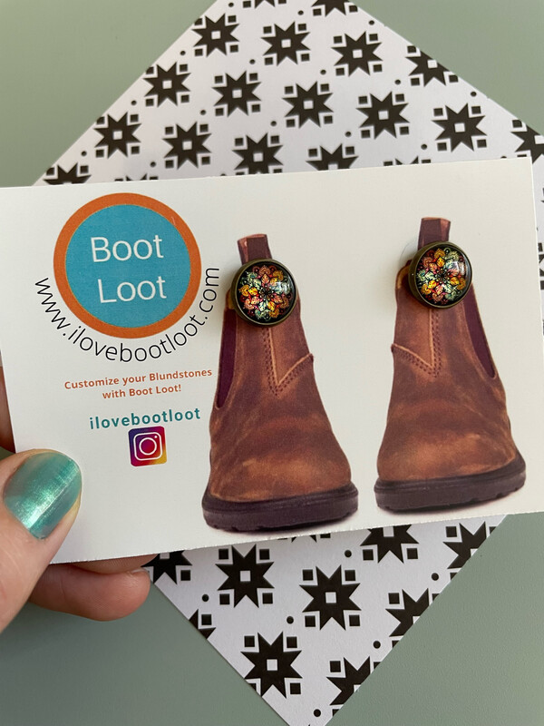 Dark Mandala Boot Loot For Blundstones