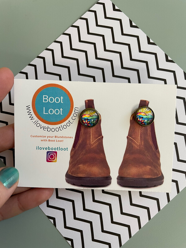 Watercolour Painting Boot Loot For Blundstones
