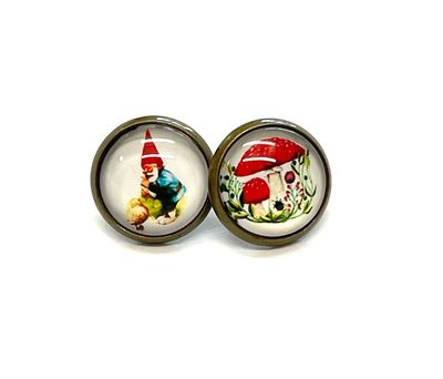 Gnomes And Mushrooms