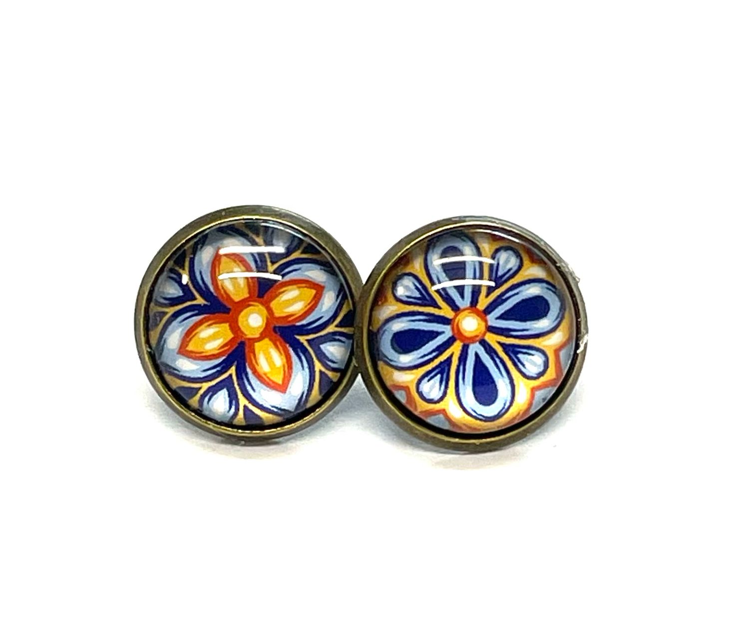 Stained Glass Flower Boot Loot For Blundstone’s