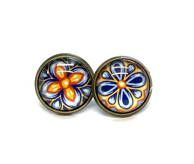 Stained Glass Flower Boot Loot For Blundstone’s