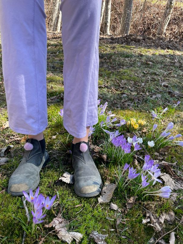 TinkerPuff Boot Loot For Blundstones In Periwinkle