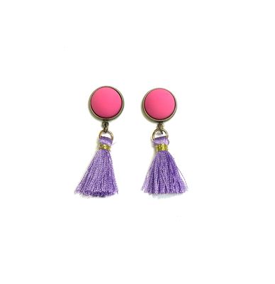 Matte Pink &amp; Tassel Boot Loot