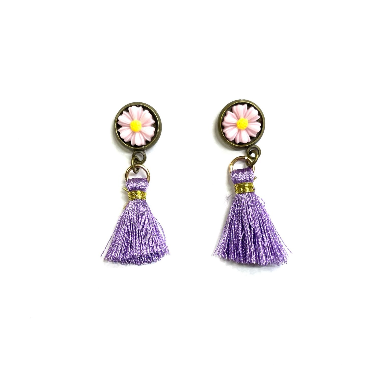 Daisy &amp; Purple Tassel Boot Loot