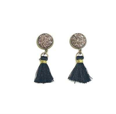 Copper Glitter Bomb Tassel Boot Loot