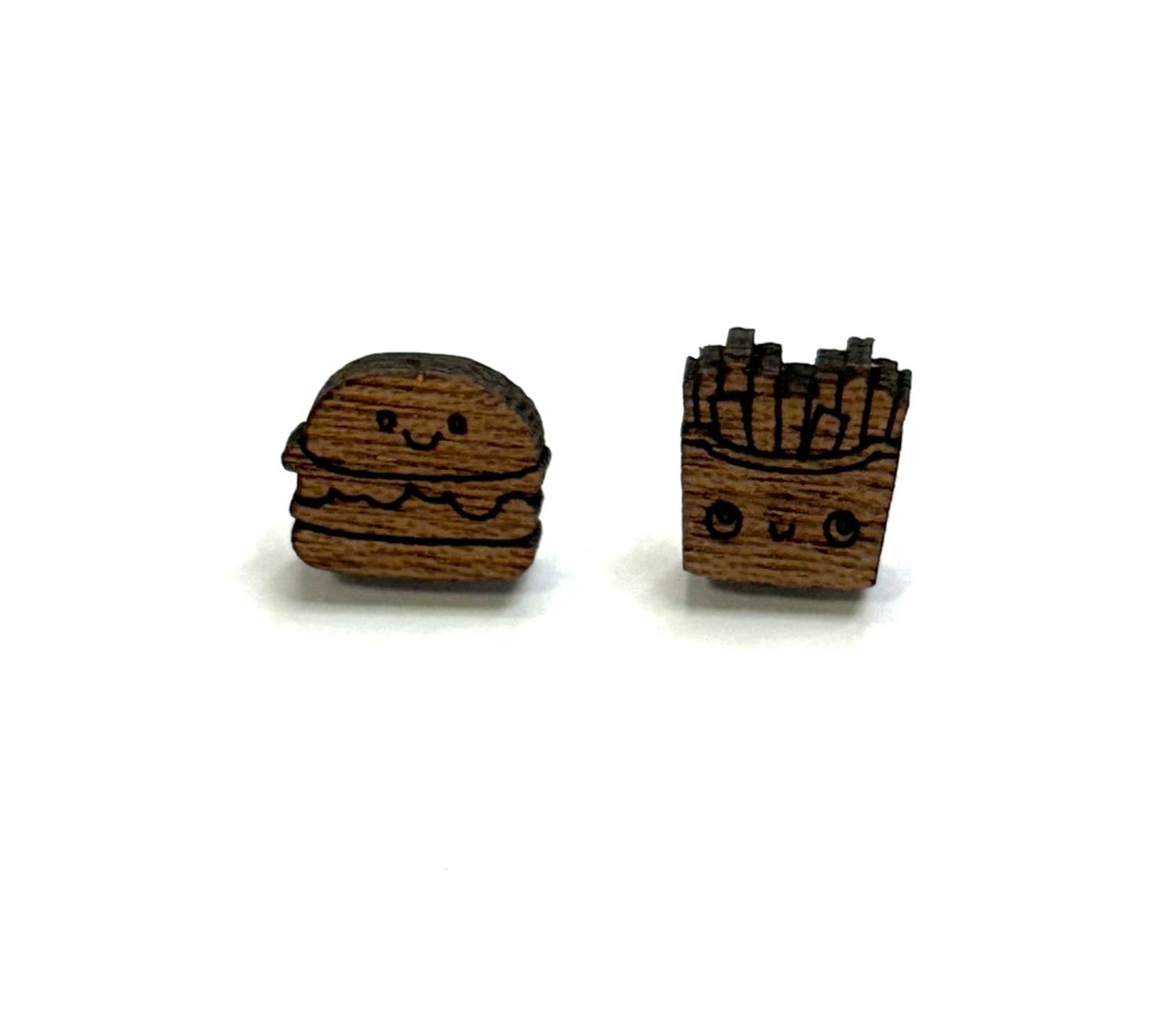 Wooden Hamburger Fry Boot Loot For Blundstone’s