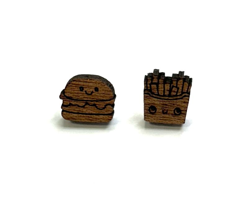 Wooden Hamburger Fry Boot Loot For Blundstone’s