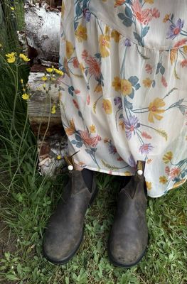 Matte Moon And Filigree Boot Loot For Blundstone’s