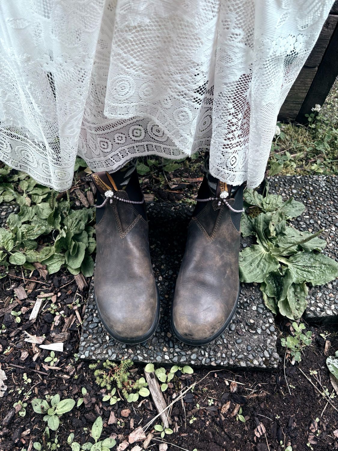 Flower &amp; Filigree Lavender Chain Boot Loot