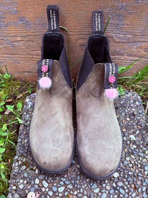 Pink Daisy Pom Boot Loot For Blundstone’s