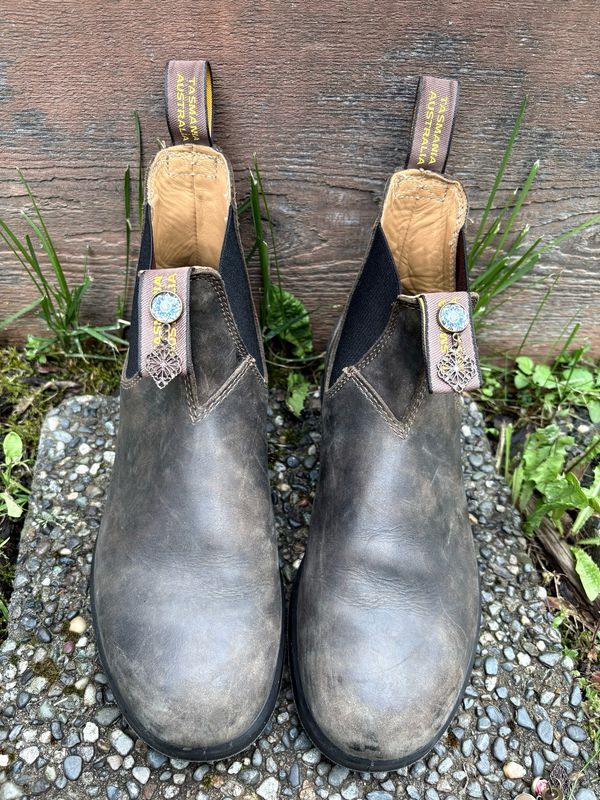 Blue Mandala And Filigree Boot Loot For Blundstone’s