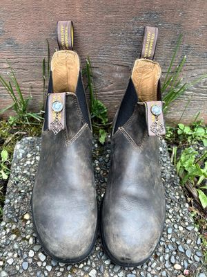 Blue Mandala And Filigree Boot Loot For Blundstone’s