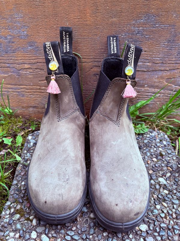 Golden Unicorn &amp; Tassel Boot Loot