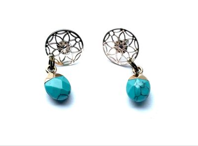 Rose Gold Mandala &amp; Turquoise Boot Loot