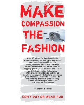 "Make Compassion the Fashion" Brochures (25 pack)