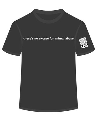 "there's no excuse for animal abuse" T-Shirt