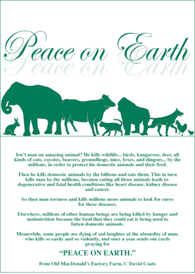 "Peace On Earth" Holiday Cards