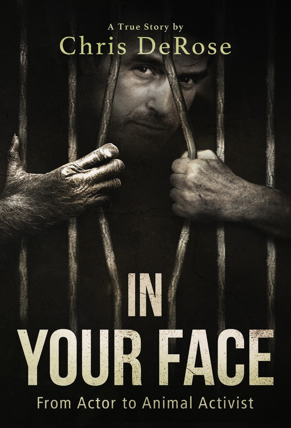 HARDCOVER "In Your Face" Chris DeRose Autobiography