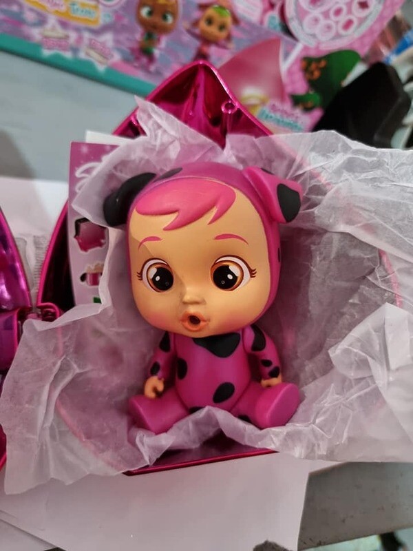 cry babies (Dotty) Pink