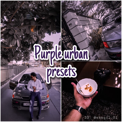 Purple Urban Presets