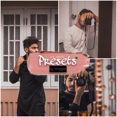 Orange Selfie Presets