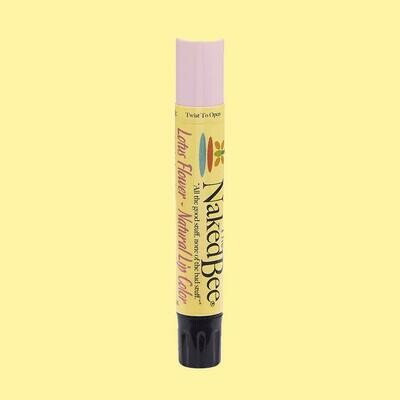 The Naked Bee Natural Lip Color-Lotus Flower