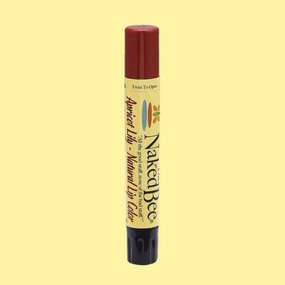 The Naked Bee Natural Lip Color-Apricot Lily