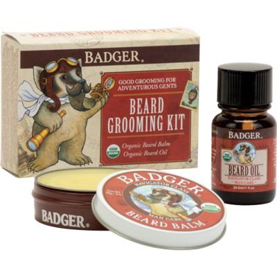 Badger Man Care Beard Grooming Kit