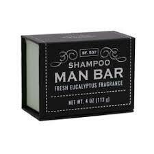 Shampoo Man Bar-Fresh Eucalyptus