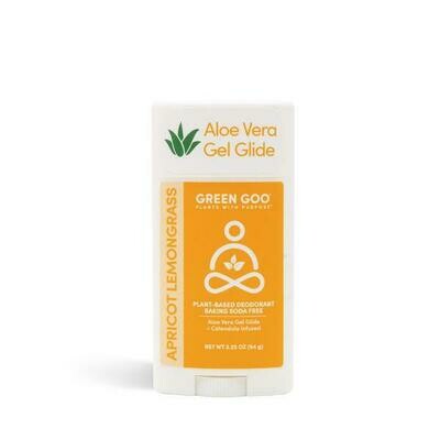 Apricot Lemongrass Natural Deodorant Green Goo