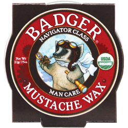 Badger Man Care Mustache Wax